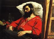 Charles Carolus - Duran The Convalescent ( The Wounded Man ) china oil painting reproduction